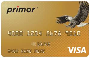 Green Dot primor® Visa® Gold Secured Credit Card